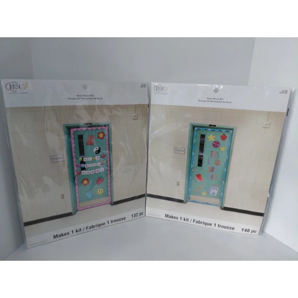 NEW Teacher School Clasroom Door Decor Kits set of 2‎